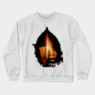 fire , fury & power Crewneck Sweatshirt